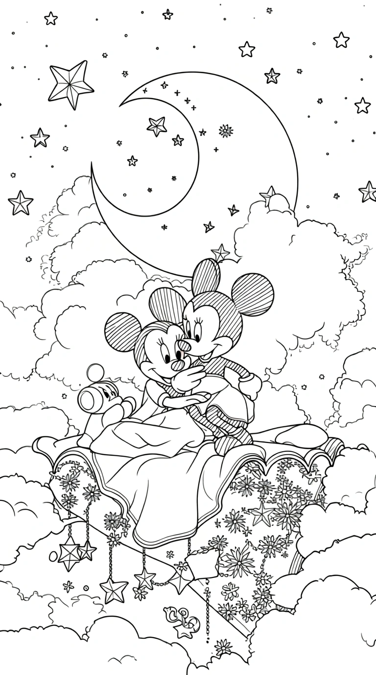 mickey mouse coloring page - coloring pages for adults