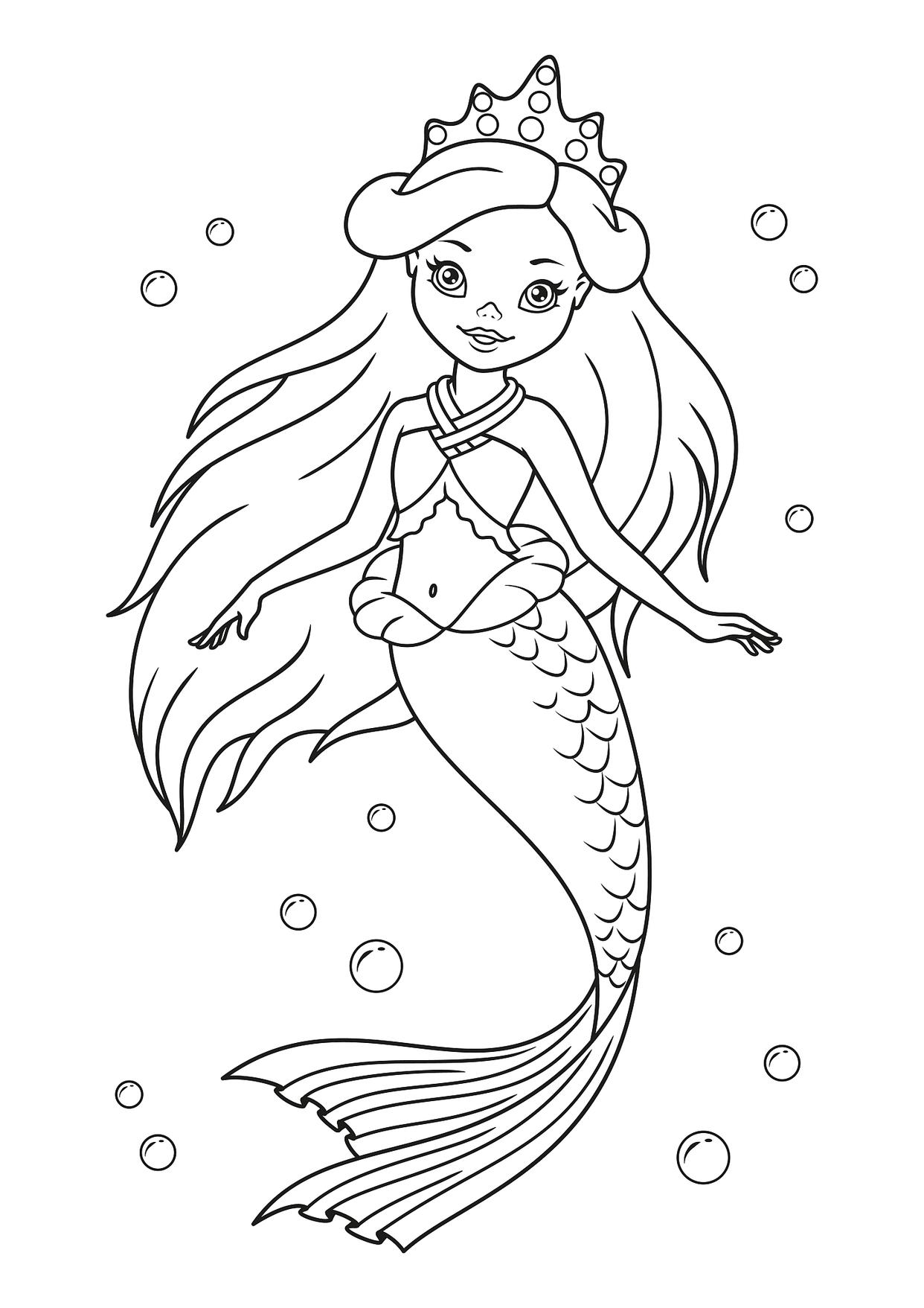 little mermaid coloring pages - coloring pages