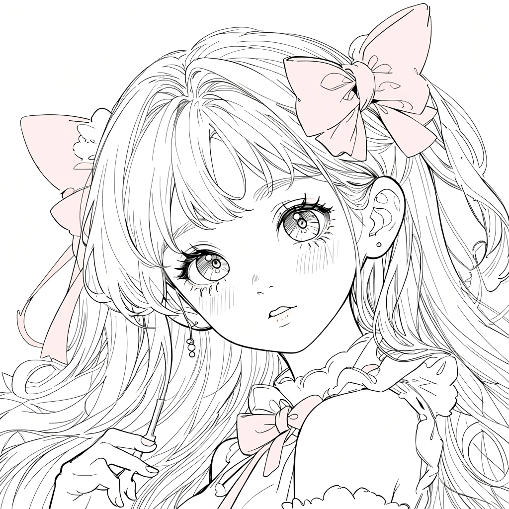 barbie coloring page - adult coloring books