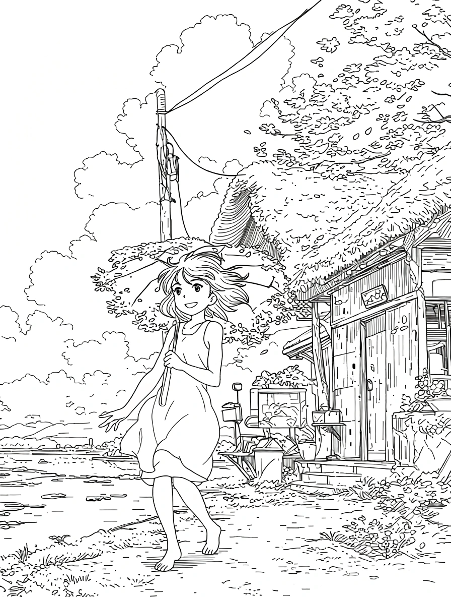 summer color pages - coloring sheets