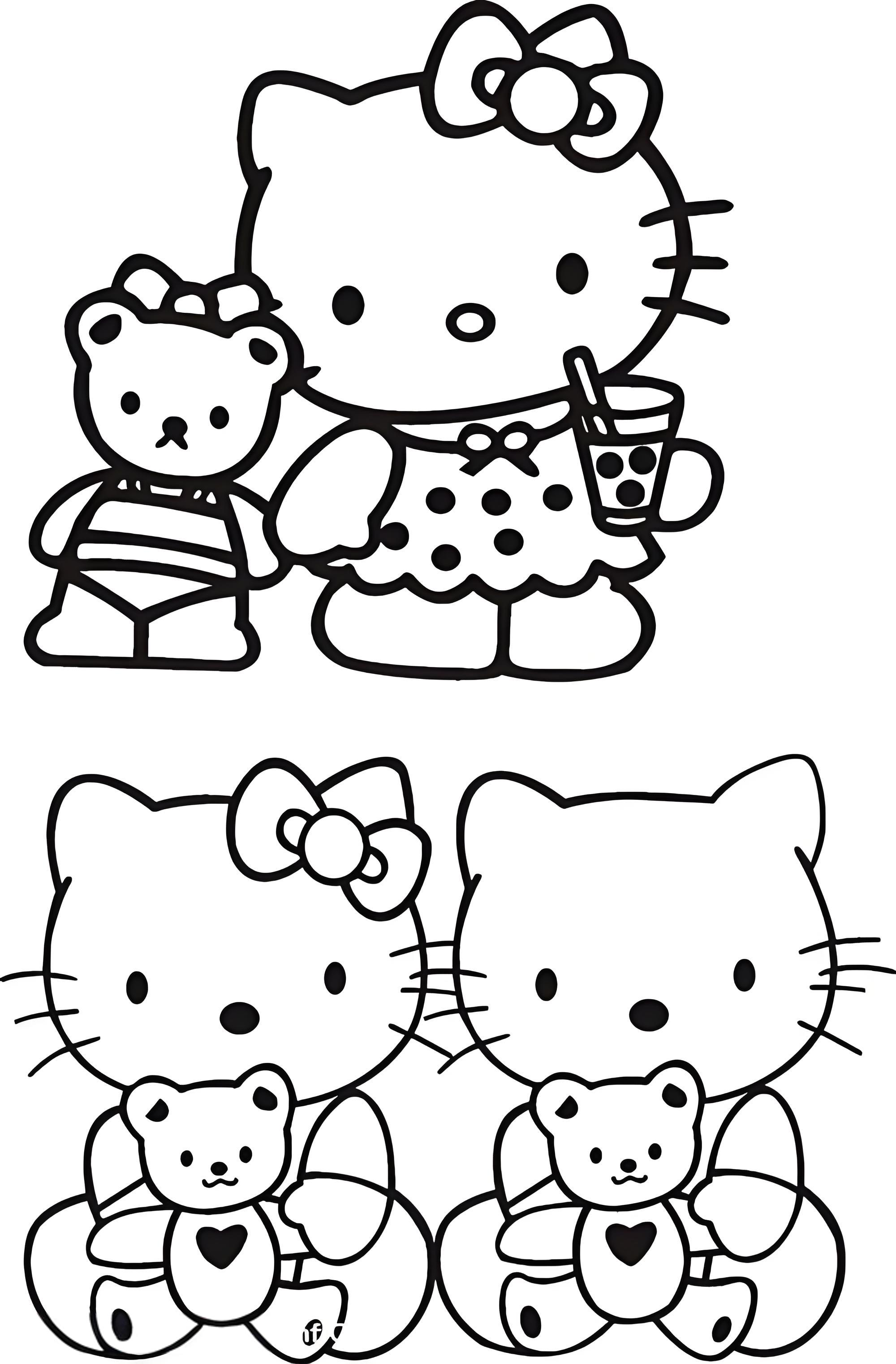 coloring pages hello kitty - free coloring pages