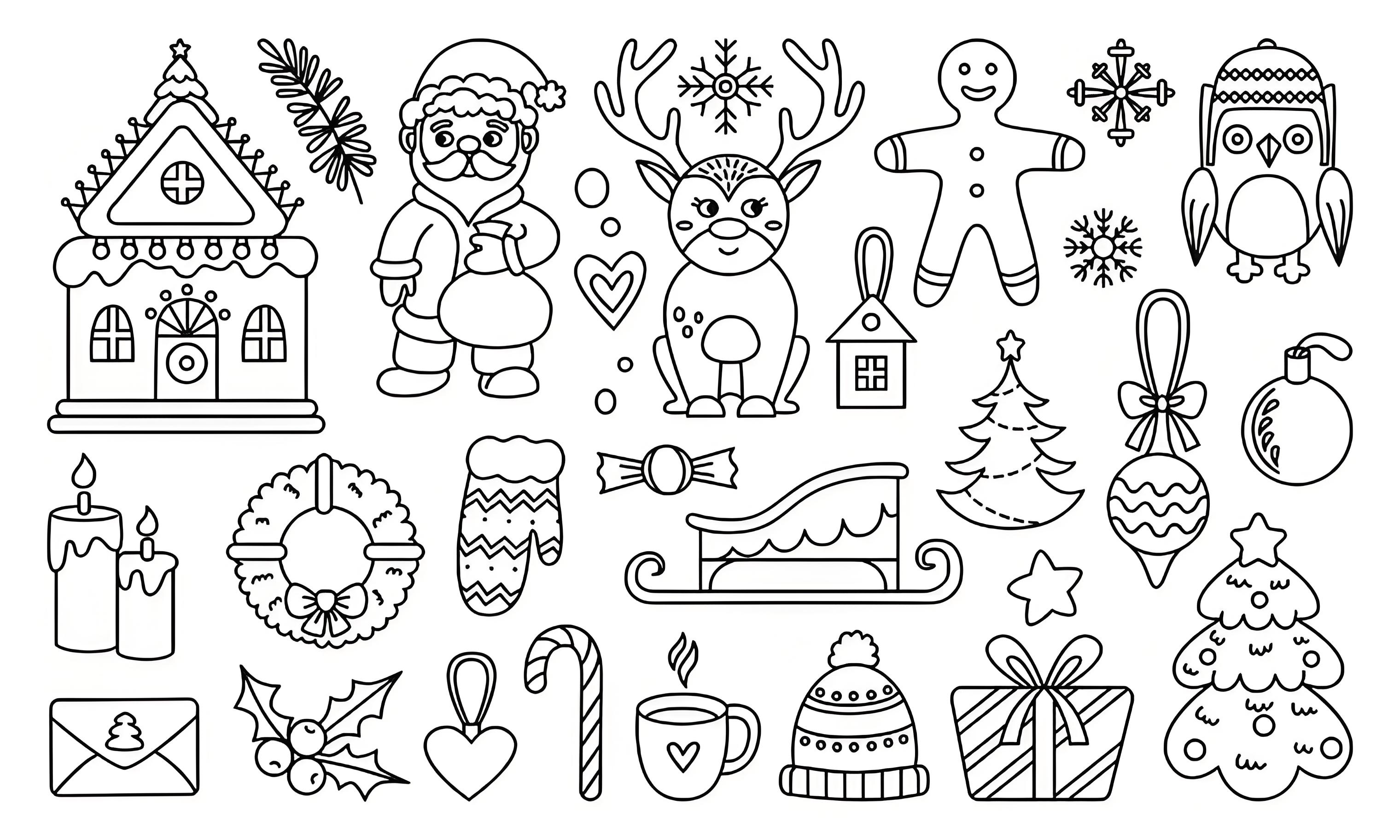 coloring pages christmas - coloring page