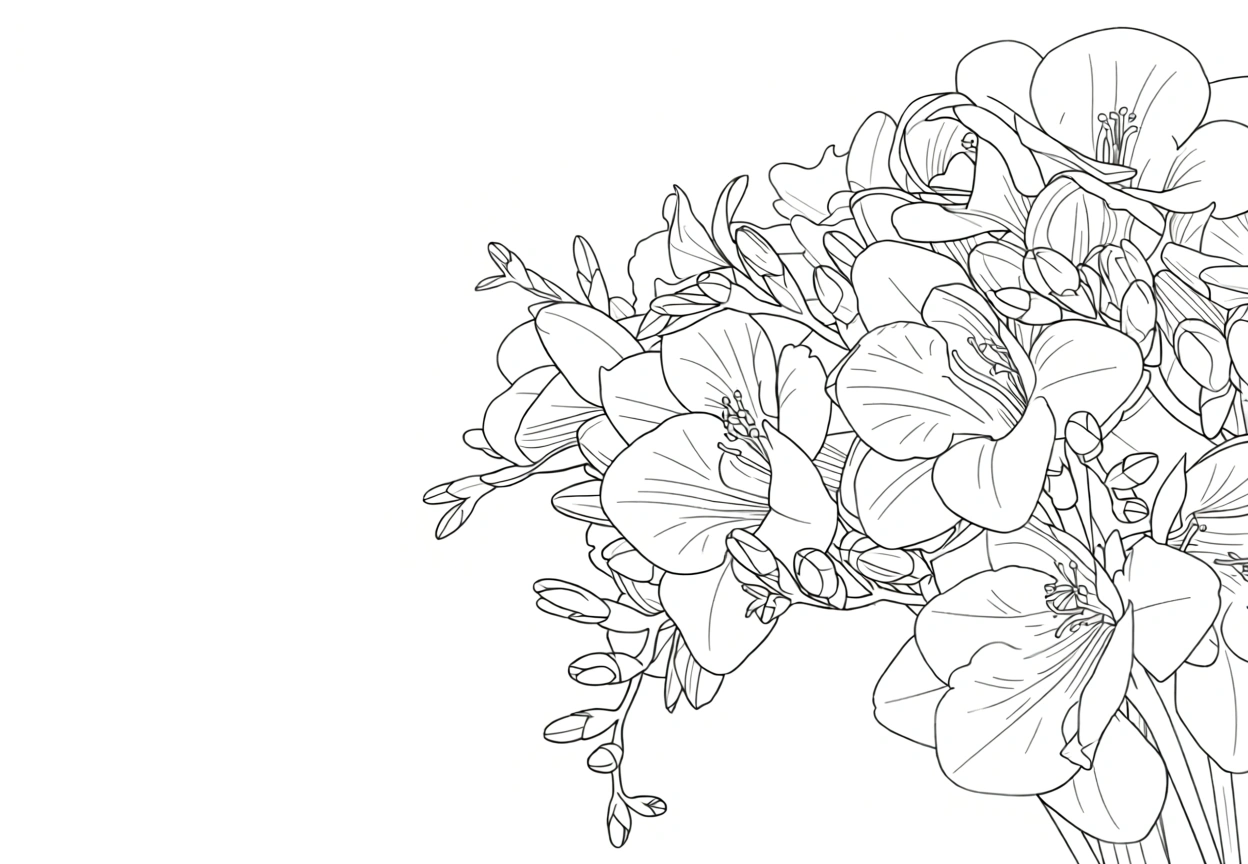 printable flower coloring pages - coloring pages for kids